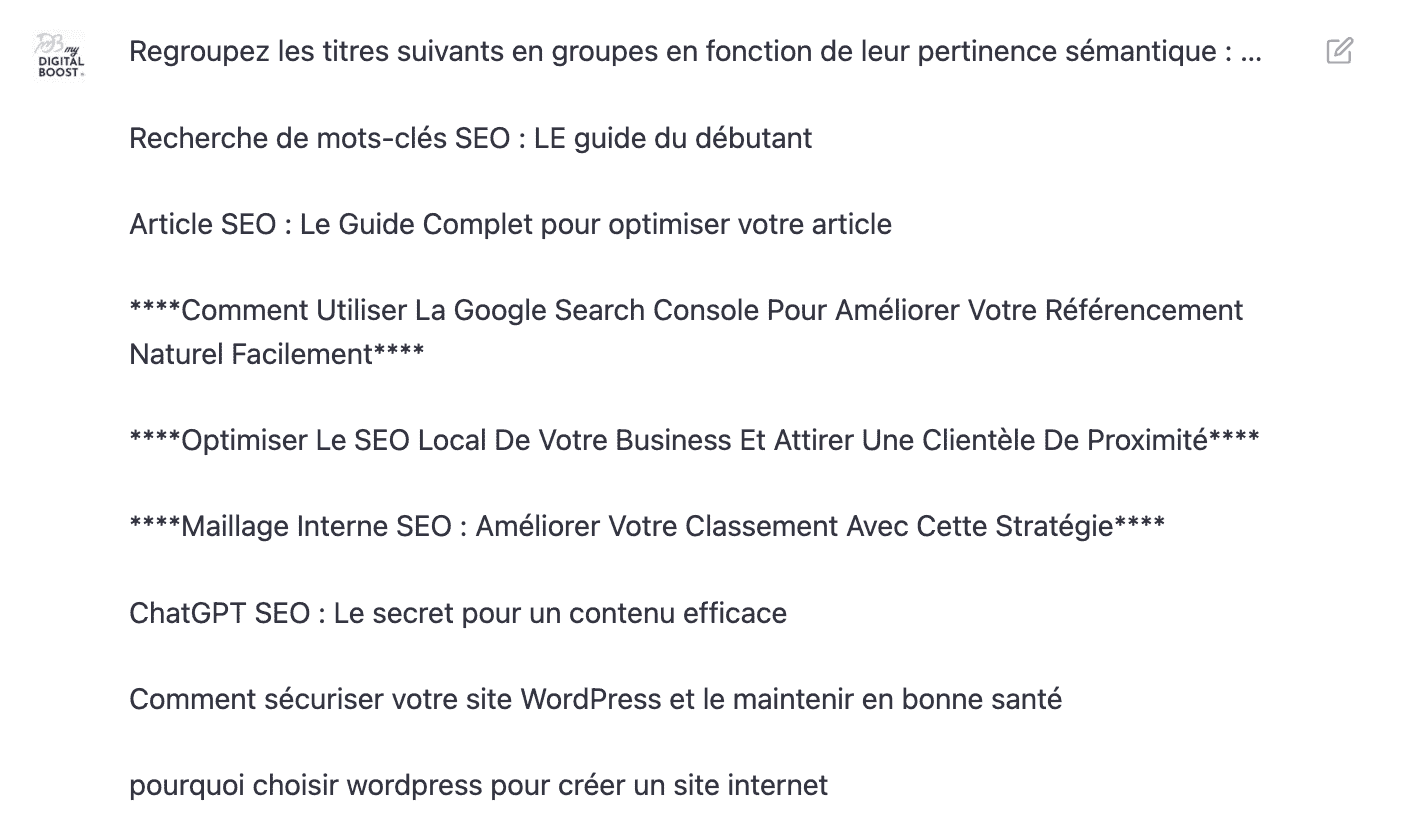 Prompts ChatGPT : Boost Ton SEO Avec Ces 8 Astuces Inédites | My ...